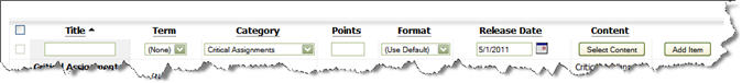 Assignment Steps